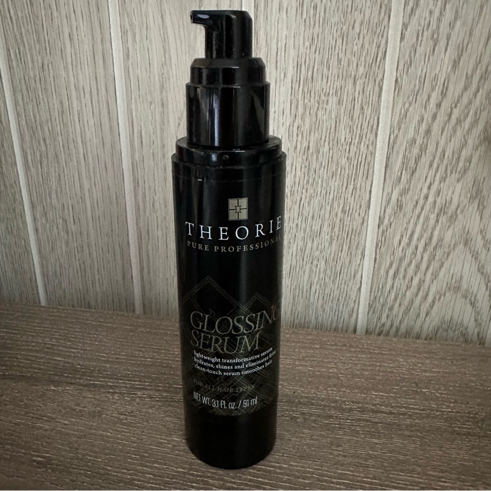 Theorie Pure Professional Glossing Hair Serum Full Size 3.1 oz